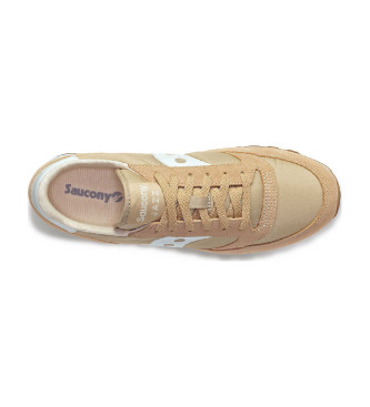 Saucony Sneakers Jazz Original in pelle beige