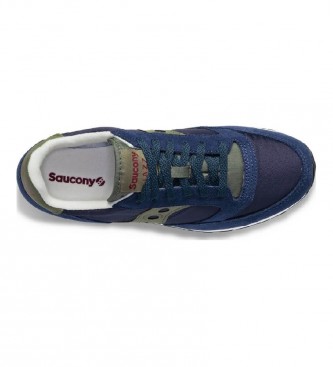 Saucony Sneaker Jazz Original in pelle blu