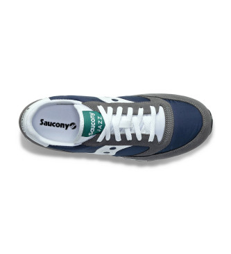Saucony Sneakers Jazz in pelle blu scuro originali
