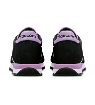 Saucony Originele Jazz Leren Sneakers zwart