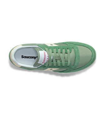 Saucony Sneakers Jazz Original in Pelle Verde