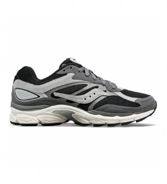 Saucony Progrid Omni 9 grey leather shoes