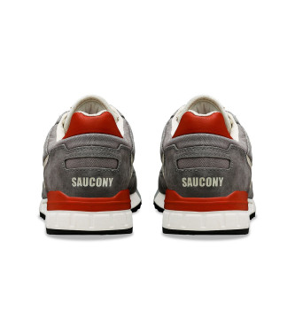 Saucony Shadow 5000 grijs leren schoenen