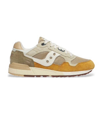 Saucony Baskets en cuir Shadow 5000, marron