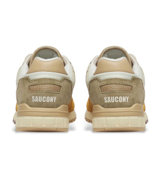 Saucony Skórzane sneakersy Shadow 5000 w kolorze brązowym