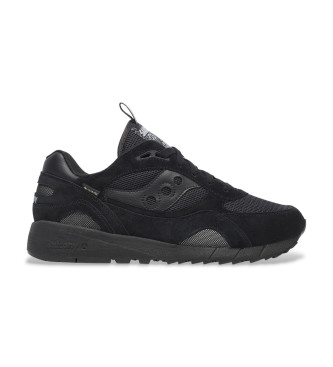 Saucony Shadow 6000 Gtx leather shoes black