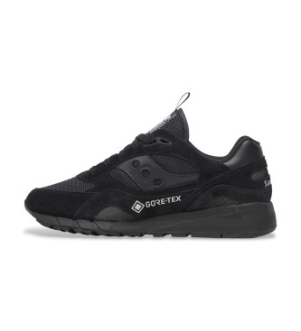 Saucony Shadow 6000 Gtx leather shoes black