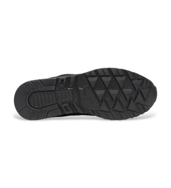 Saucony Shadow 6000 Gtx leather shoes black