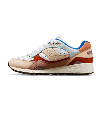 Saucony Shadow 6000 Leather Sneakers pink