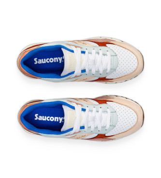 Saucony Shadow 6000 Leather Sneakers pink