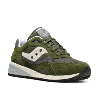 Saucony Shadow 6000 grn Leder Turnschuhe