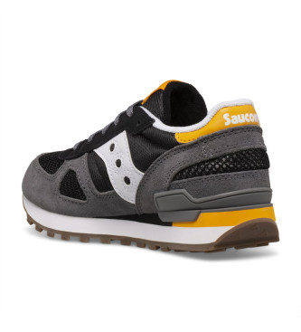 Saucony Sneaker Shadow Original in pelle grigia