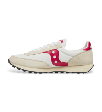 Saucony Sapatilhas de couro Trainer 80 branco