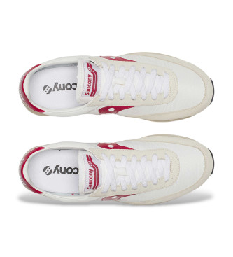 Saucony Sapatilhas de couro Trainer 80 branco