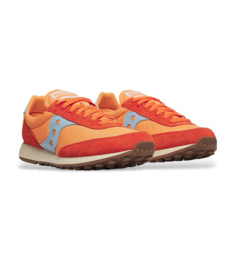 Saucony Usnjene športne copate Trainer 80 oranžna