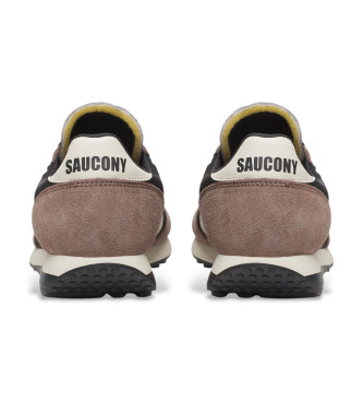 Saucony Usnjene superge Trainer 80 črna, rjava