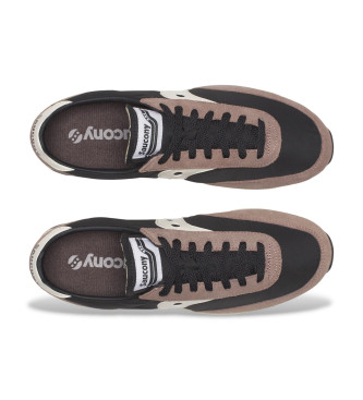 Saucony Usnjene superge Trainer 80 črna, rjava