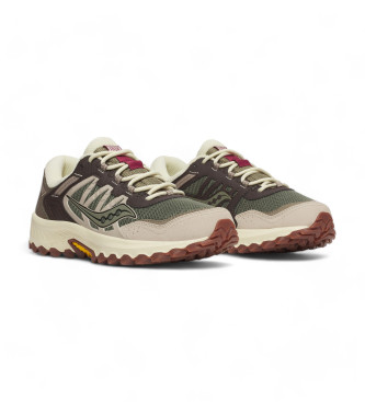 Saucony Grid Peak-sko grn, brun