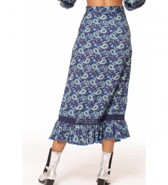 Savage Culture Blue long skirt
