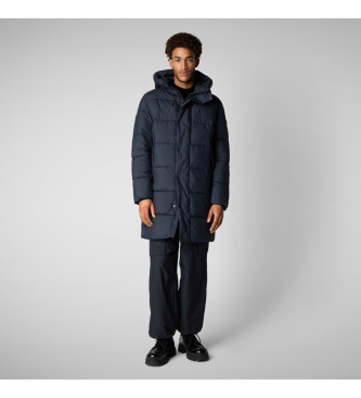 Save The Duck Damon navy quilted coat