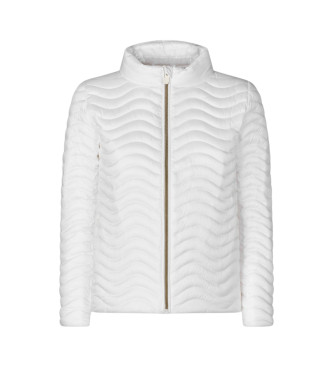 Save The Duck Pearl quilted coat white