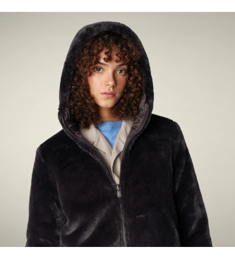 Save The Duck Bridget reversible coat black