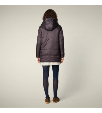 Save The Duck Bridget reversible coat black