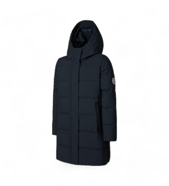 Save The Duck Selene feather coat navy