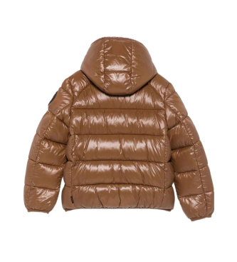 Save The Duck Artie brown padded jacket