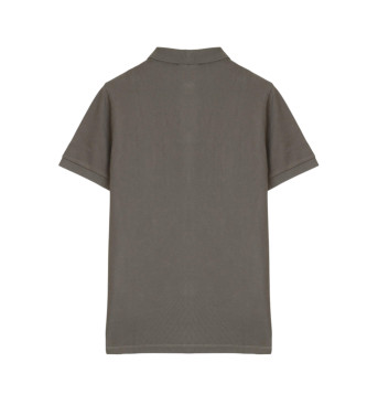 Save The Duck Ovid grey-green polo shirt