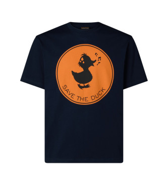 Save The Duck T-shirt Stampa azul-marinho