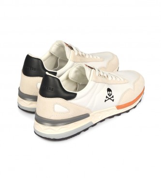 SCALPERS Harry white leather sneakers