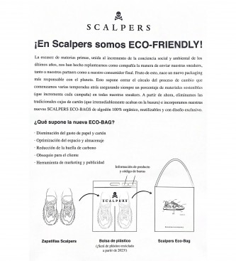 SCALPERS Zapatillas de piel Jason marino