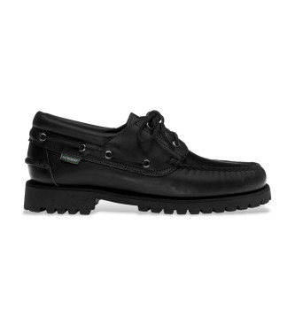 Sebago Acadia Lederschuhe schwarz