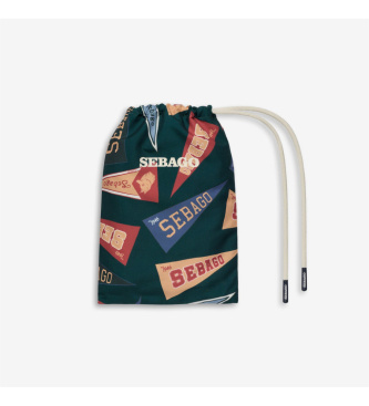 Sebago Fato de banho verde areia