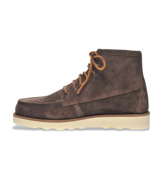 Sebago Botins em pele Tala castanha