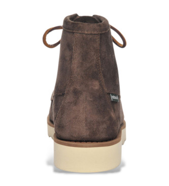 Sebago Botins em pele Tala castanha