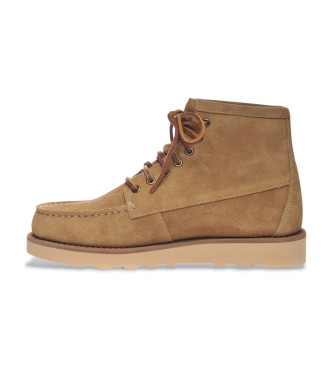 Sebago Botins Tala em pele castanho claro