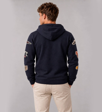Sebago Bowline Evo Patch Navy Sweatshirt