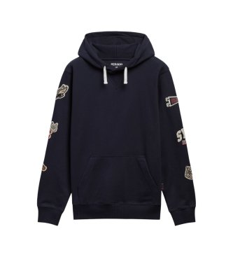Sebago Bowline Evo Patch Navy Sweatshirt