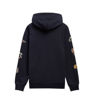 Sebago Bowline Evo Patch Navy Sweatshirt