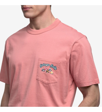 Sebago Sails T-shirt pink