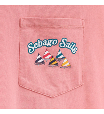 Sebago Sails T-shirt pink