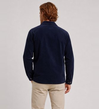 Sebago Veste Dorr velours côtelé marine