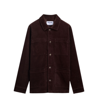 Sebago Veste Dorr velours côtelé marron