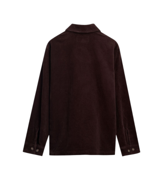 Sebago Veste Dorr velours côtelé marron
