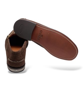 Sebago Mocassins de Pele Dan Dallas marrom