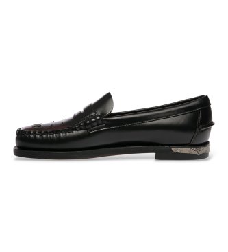 Sebago Mocassini Dan Scarabeo nero
