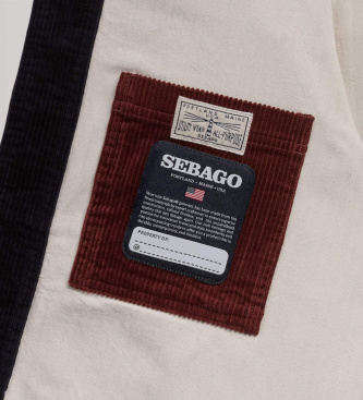 Sebago Veste Dorr Corduroy Stripes à rayures