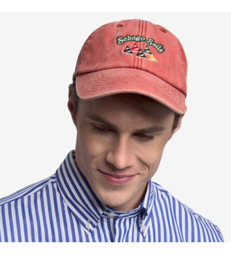 Sebago Connor Sails orange cap